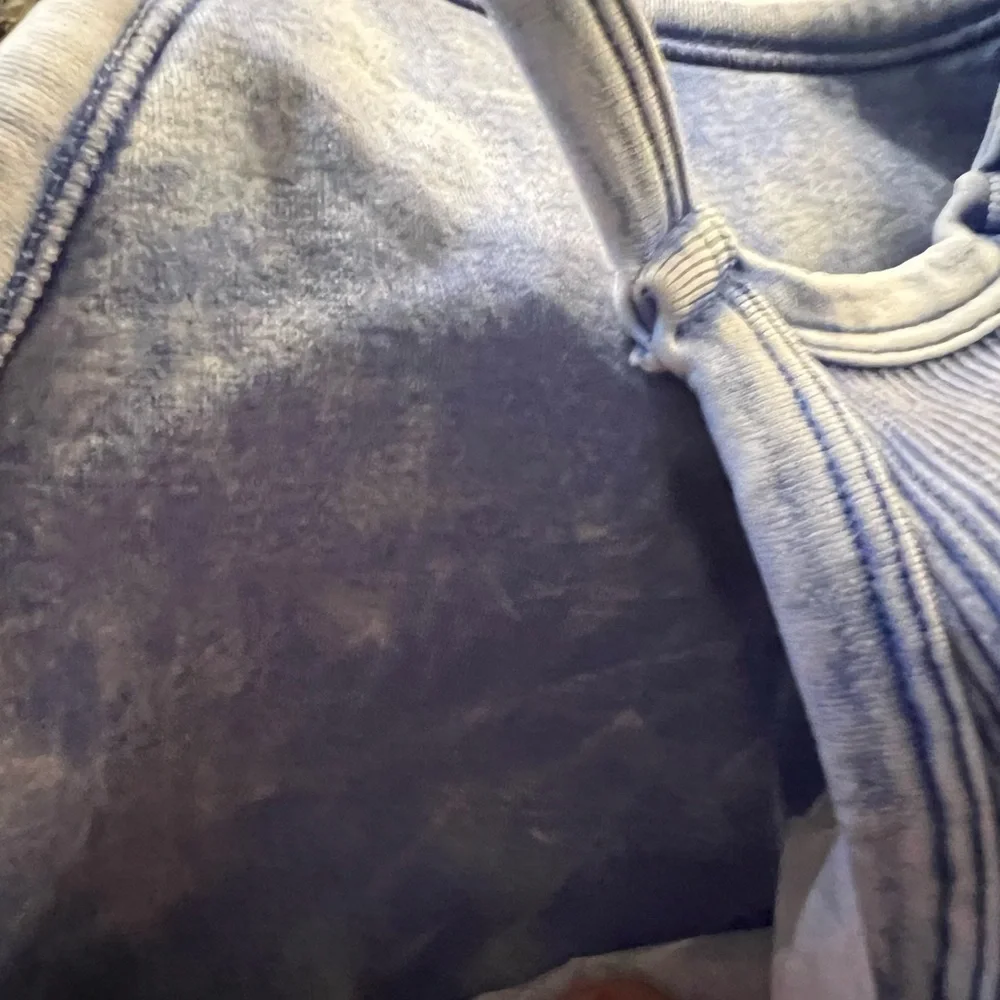 Zenana Light Indigo Mineral Was Ribbed Brami - Picture 3 of 4